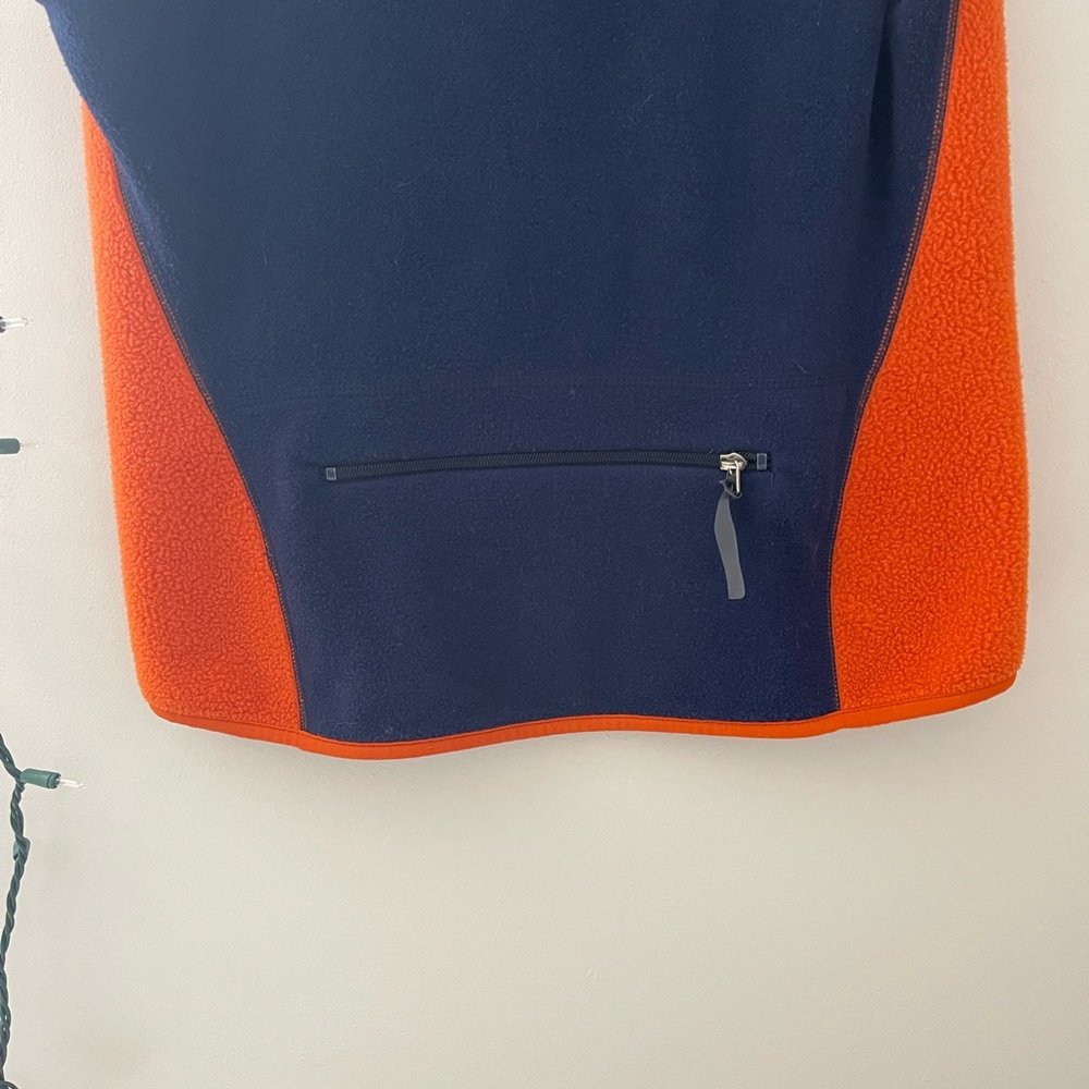 Patagonia Bright Orange Fleece Vest - Picture 8 of 10